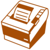 Thermal printer receipt output from canteen kiosk