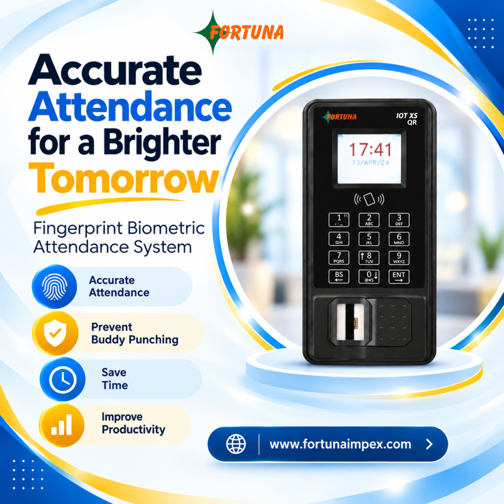 Fingerprint biometric syatem by Fortuna.