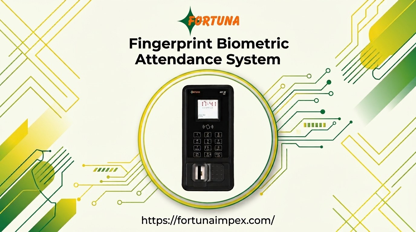 Fingerprint biometric attendance machine